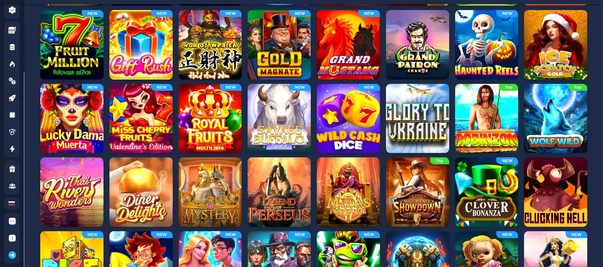 Главный интерфейс казино Драгон Мани на компьютере и телефоне